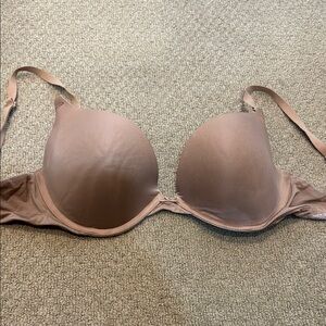PINK Victoria's Secret Tan Molded Cup Bra